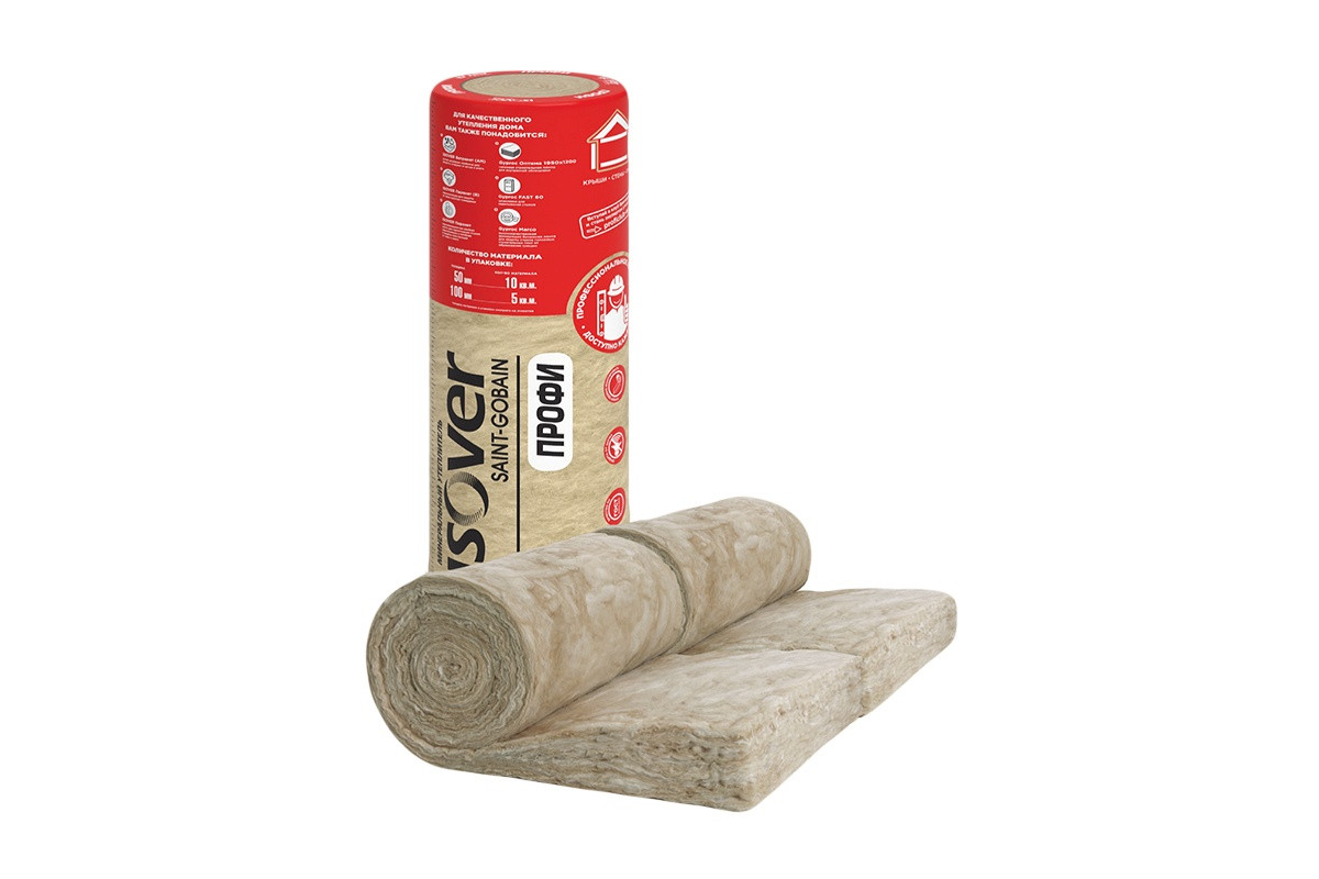 Изовер ПрофиТвин 50х(2х610)х4100 10м2\0,5м3