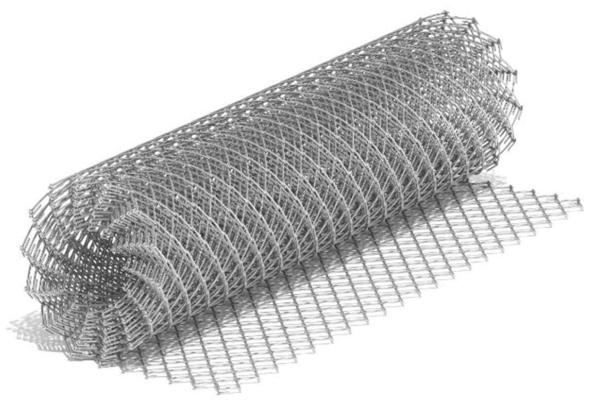 Рабица 55*55-1,8 оцинк. 1,8*10 м