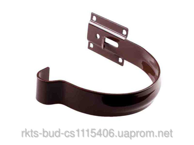 Кронштейн трубы Стальной 75 мм коричневый