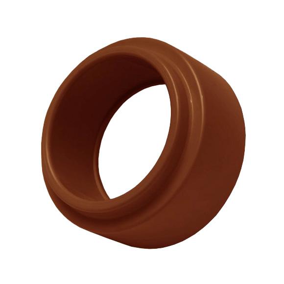 Адаптер трубы коричневый 75 х 100мм 