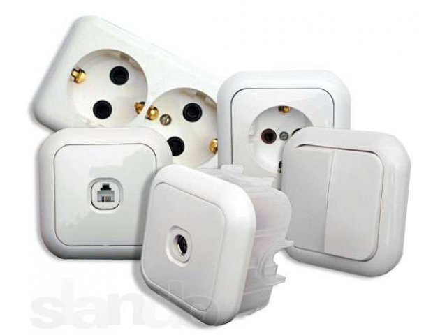 Розетки. Выключатели.