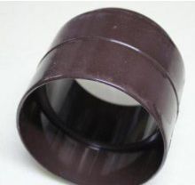Муфта трубы 100 мм  коричневый