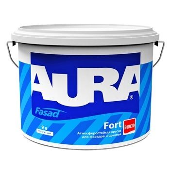 Aura Fort TR акриловая матовая износостойкая 9л фасад