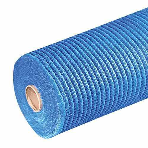 Сетка штукатурная  5х5 160 гр/м .кв  (50м.кв) СИНЯЯ SETKA