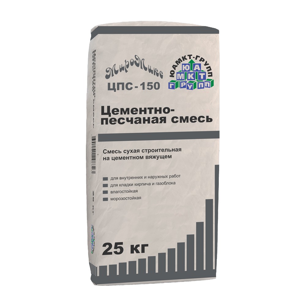 Цементно-песчаная смесь Миромикс ЦПС-150 25 кг