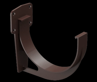 Docke PREMIUM Кронштейн желоба (шоколад)