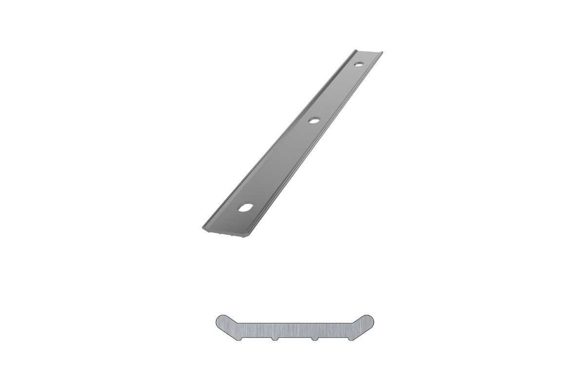 Рейка прижимная алюминиевая ФАХМАНН 2000*30*1,80 мм уп.90 шт