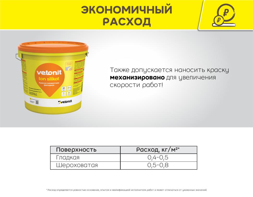 Ветонит.тон силикат, 100А(белая) 25кг