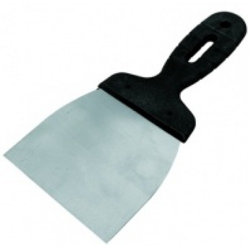                     Шпатель 100 мм ручка-черный пластик