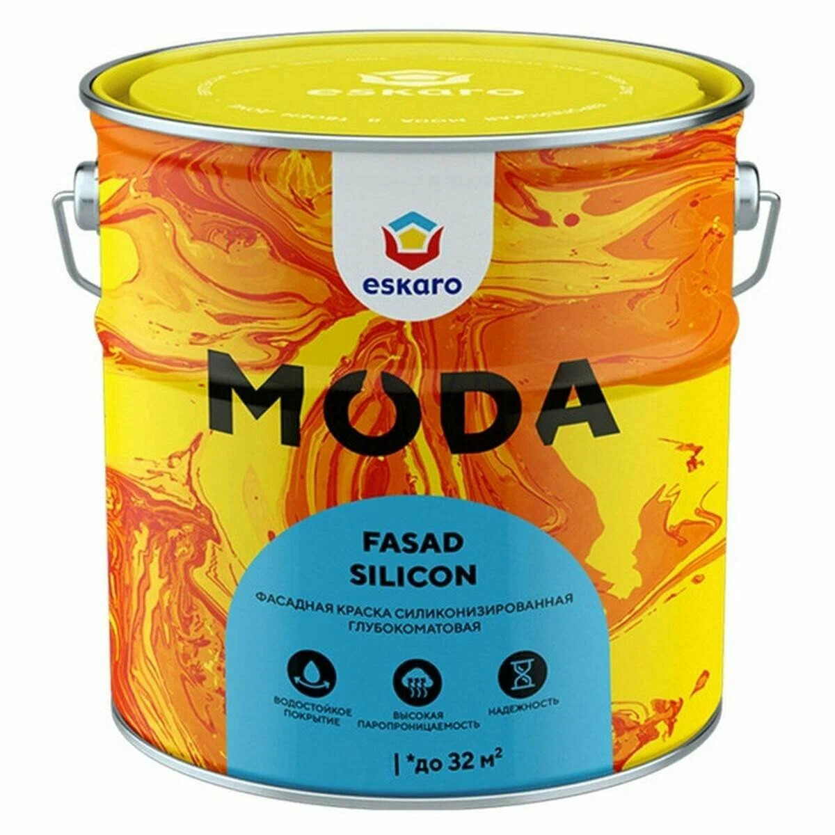 Eskaro MODA Fasad Silicon 2.7л, фасад. краска