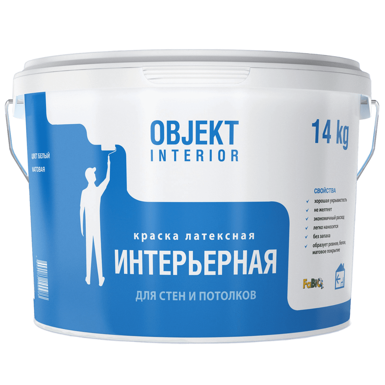Краска FaBio OBJEKT INTERIOR 14 кг.