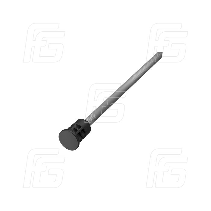 Дюбель фасадный 10х100 гвоздь с термоголовой МЗ (500 шт./уп.) Evofast