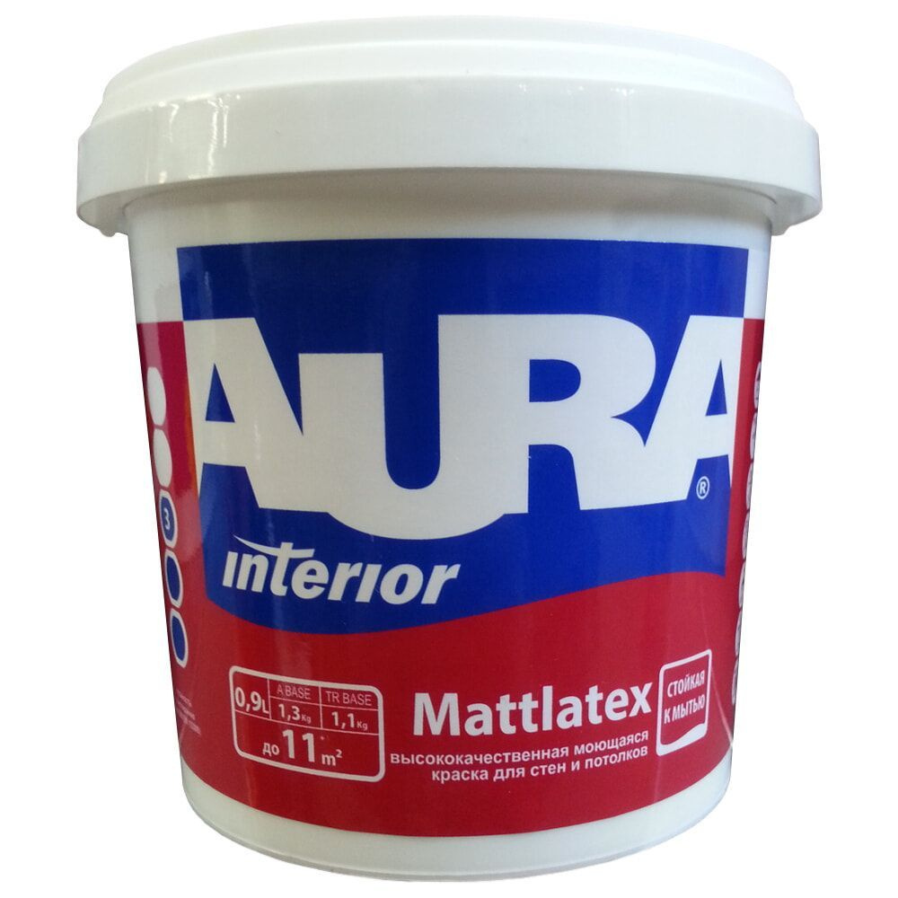 Aura Mattlatex матовая латексная 0.9 л